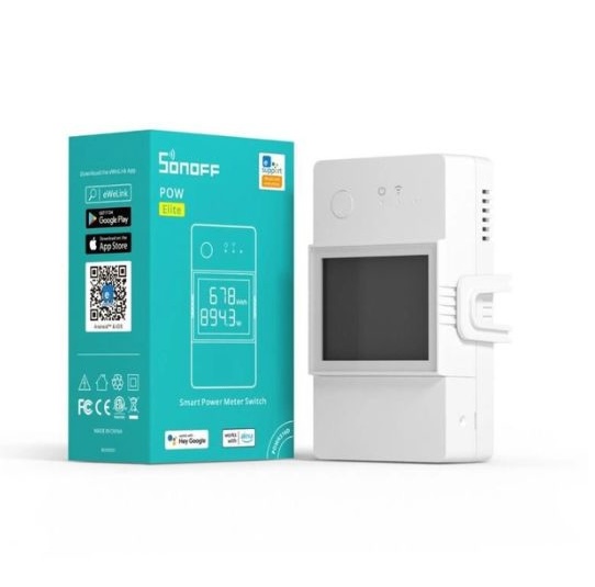Sonoff_POWR320D_POW_Elite_display_and_din_rail_mounting